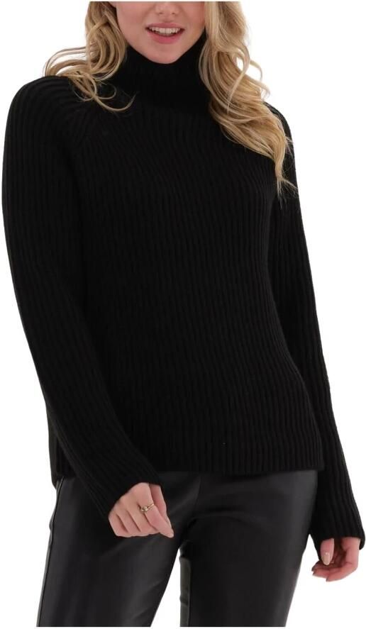 Drykorn 422001 Arwen 10 Dames Coltrui Trui Alpaca-Wol Mix Zwart 1000 Black Heren