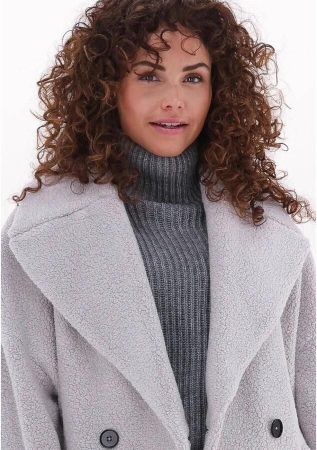 Drykorn Lange jas met steekzakken opzij model 'Runcom'