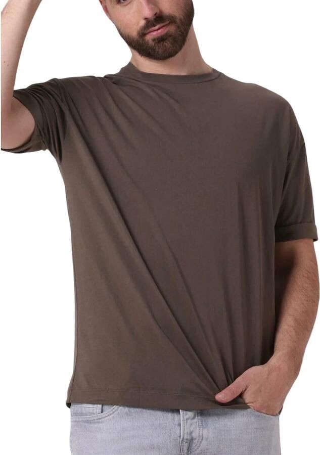 Drykorn T-shirt met extra brede schouders model 'THILO' - Foto 3