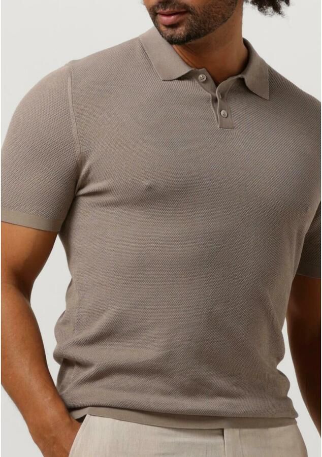 Drykorn Regular fit poloshirt met V-hals model 'BRAIAN' - Foto 4
