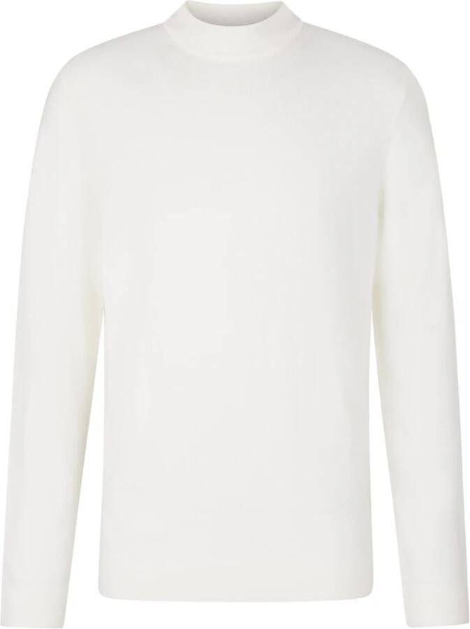 Drykorn Heren Witte Pullover Sweater Glad Gebreid White Heren