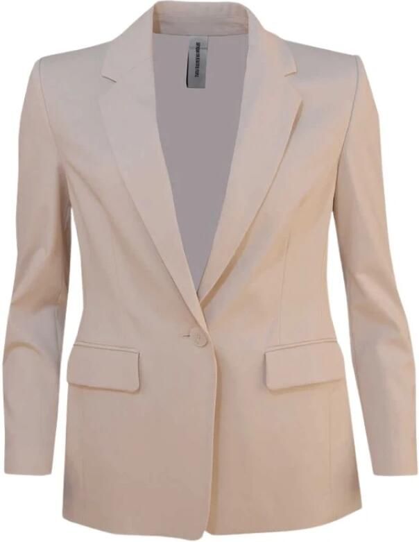 Drykorn Elegante Katoenen Blazers voor Vrouwen Beige Dames - Foto 4