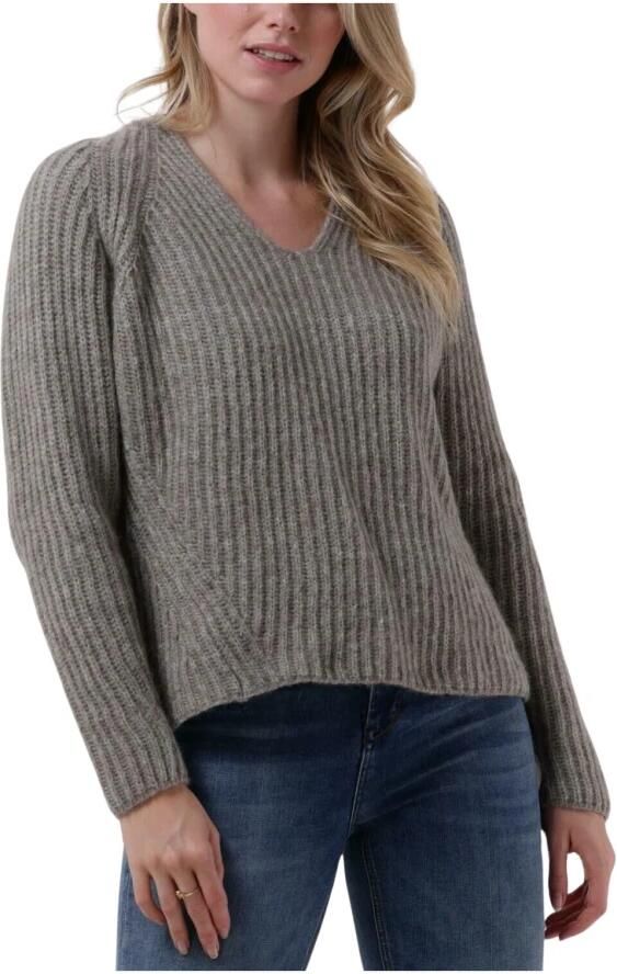 Drykorn Gebreide pullover met V-hals model 'LYNETTE' - Foto 3