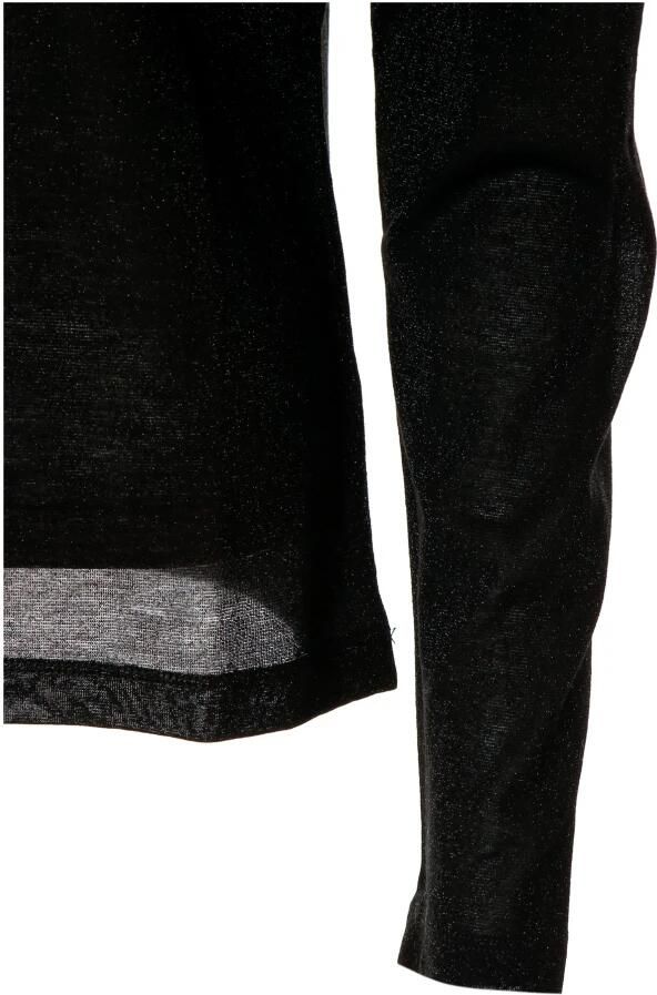 Drykorn Semitransparante Slim Fit Coltrui Longsleeve Black Heren - Foto 4
