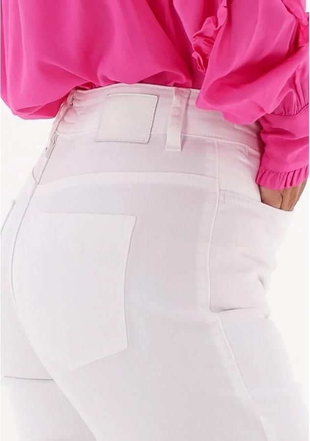 Drykorn Slim Fit Jeans Speak 80666 Wit White Dames