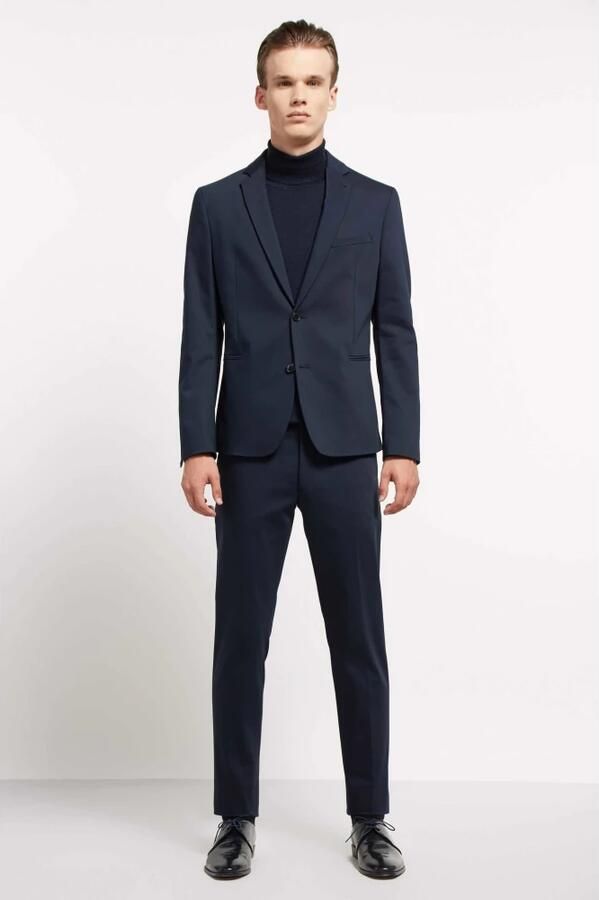 Drykorn Verhoog je stijl met de Hurley Blazer Blue Heren - Foto 6