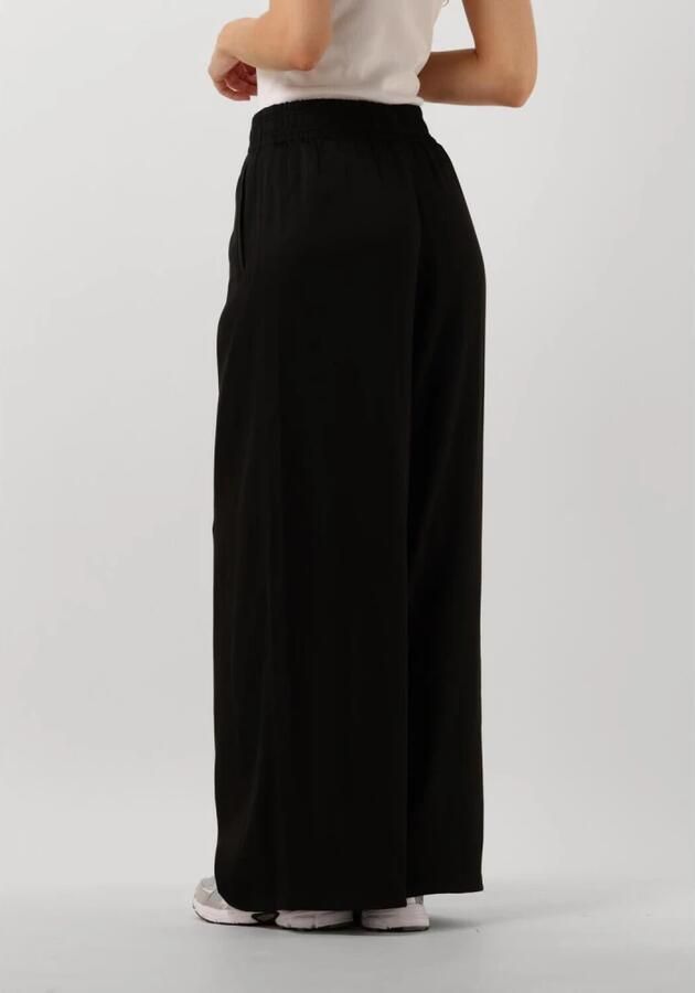 Drykorn Wide leg stoffen broek met elastische band model 'CEILING'