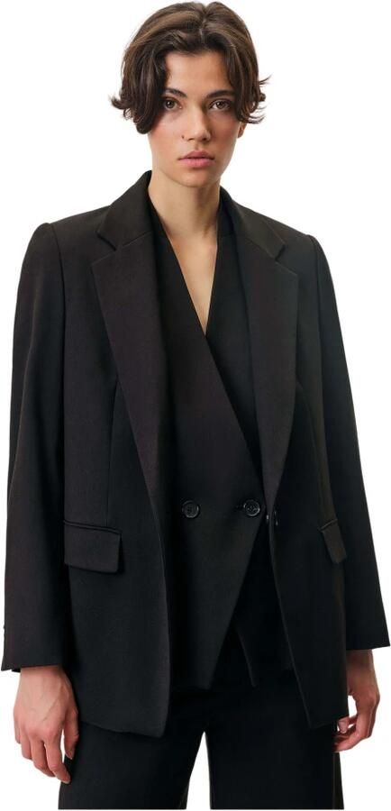 Drykorn Glendale Blazerjas Zwart 82285 1000 Zwart Heren - Foto 2