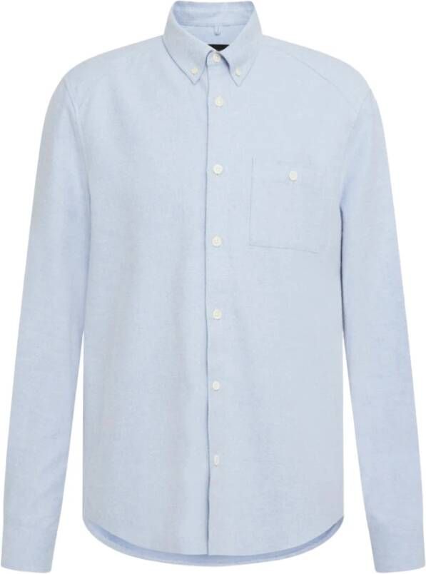 Drykorn Flanellen Overhemd 122107 Liet 10 Blue Heren