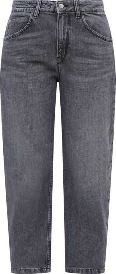 Drykorn Comfortabele Straight Jeans voor Dames Gray Dames