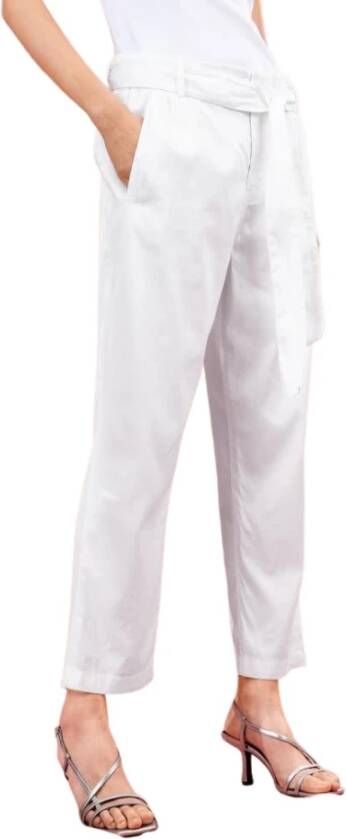 Drykorn Linnen broek Wit Dames