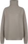 Drykorn 420002 Liora 10 88419 Coltrui Trui Zwart 1000 Beige Dames - Thumbnail 2