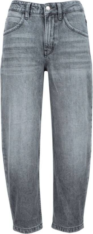 Drykorn Ruimvallende katoenen jeans Gray Dames