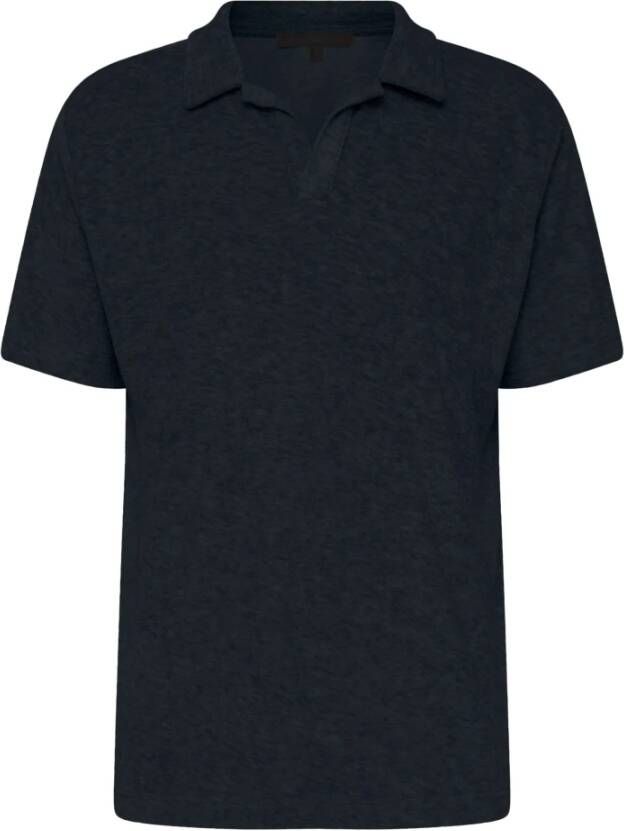 Drykorn 524037 Benet 10 Heren Polo Shirt Blauw 3000 Black Heren