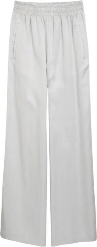 Drykorn Relaxed Fit Hoge Taille Broek White Dames