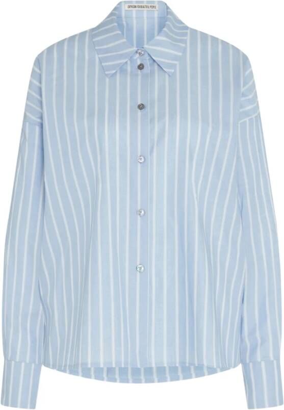 Drykorn Classic Fit Shirt 144056 Cloelia 10 Blue Dames