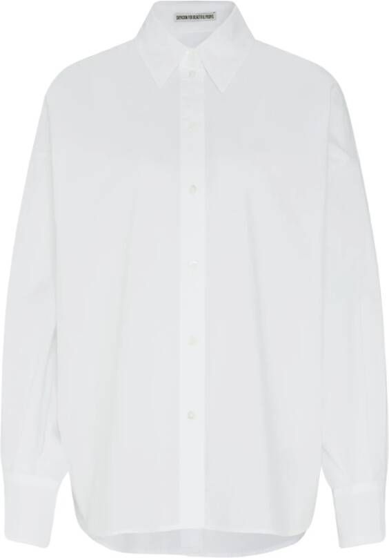 Drykorn Stijlvolle Damesblouse Shirts Collectie White Dames