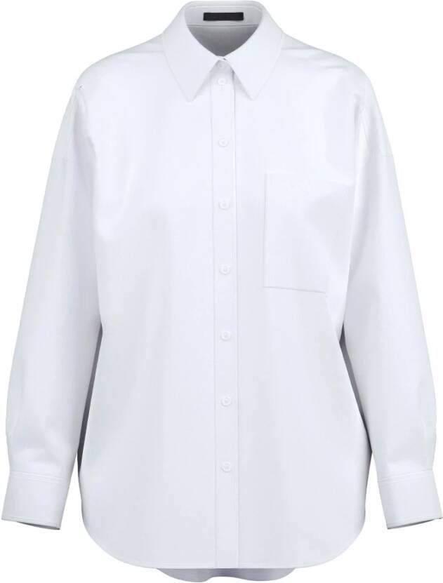 Drykorn Overhemdblouse met borstzak model 'NAMIDA'