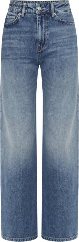 Drykorn 260089 Medley 10 Dames Jeans Wide Leg Blauw 3450 Blue Dames