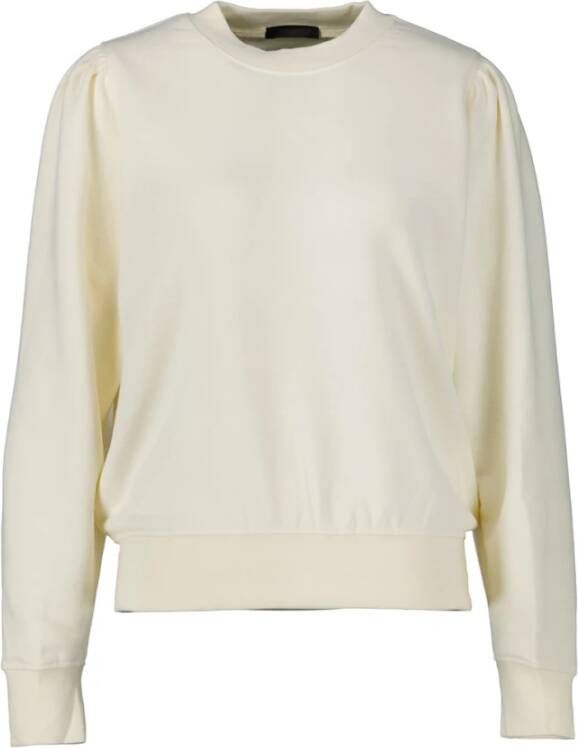 Drykorn Sweatshirt met geribde ronde hals model 'Smeli'