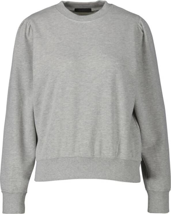 Drykorn Sweatshirt met geribde ronde hals model 'Smeli'