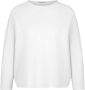 Drykorn Oversized Pullover Mimas Lichtgewicht Gebreid White Dames - Thumbnail 1