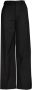 Drykorn Zwarte broek met hoge taille en rechte pijpen Black Dames - Thumbnail 2