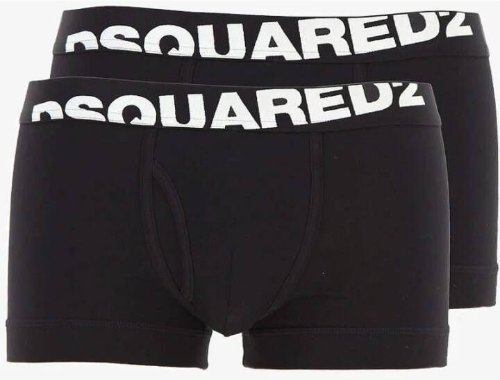 Dsquared2 2 pack boxers Zwart Heren