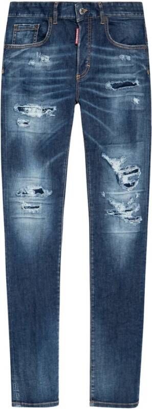 Dsquared2 24 7 jeans Blauw Dames
