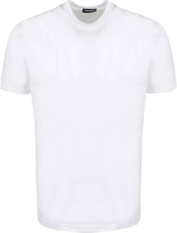 Dsquared2 3-Pack T-Shirt Katoen Dagelijks Gebruik White Heren