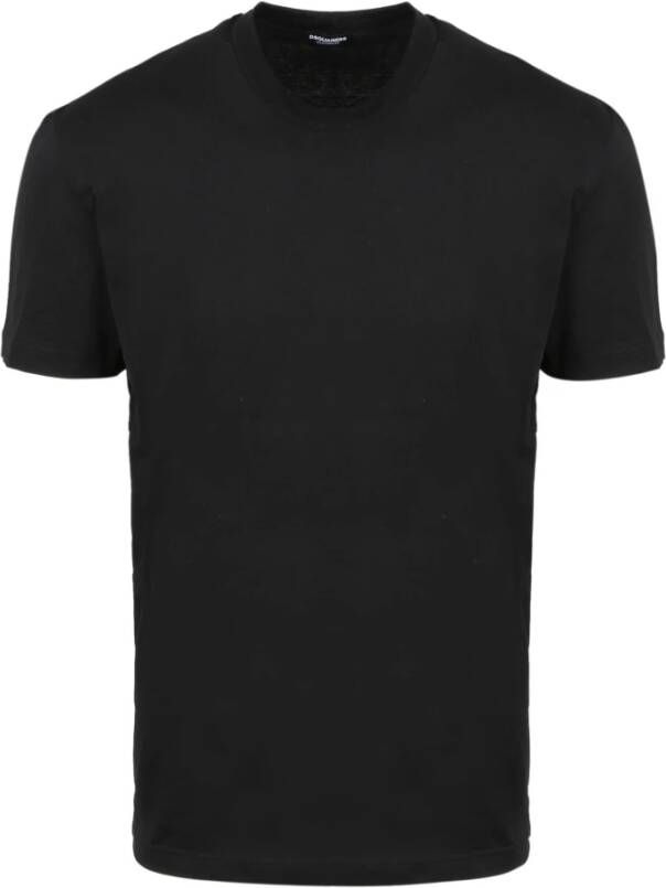 Dsquared2 3 Pack T-shirt Zwart Heren