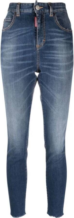 Dsquared2 470 Skinny Jeans Blauw Dames