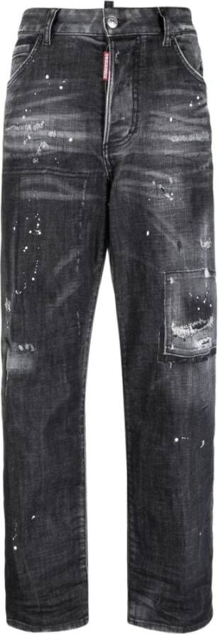 Dsquared2 5 Zakken Broek Zwart Dames