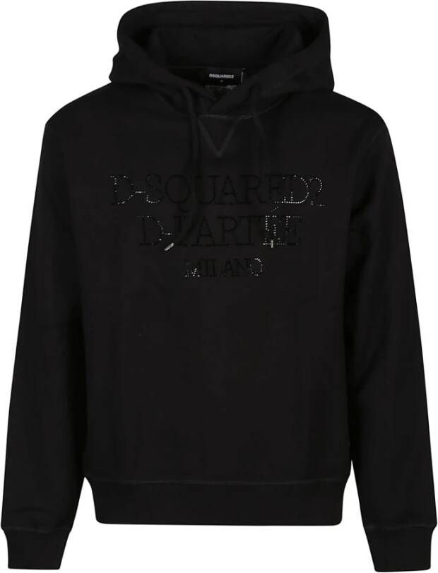 Dsquared2 900 Zwarte Cool Fit Sweatshirt Zwart Heren