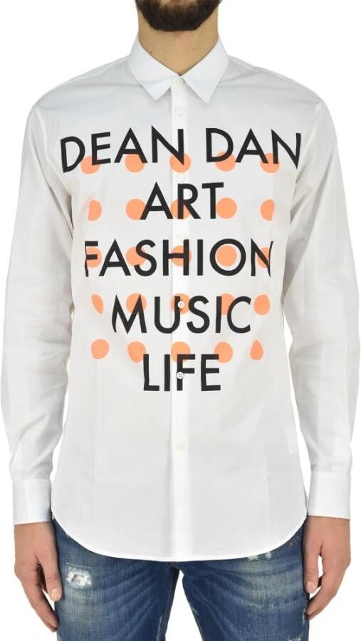 Dsquared2 Alledaagse t-shirts Wit Heren