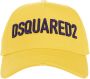Dsquared2 Vintage Baseballpet met gesp Yellow Unisex - Thumbnail 1
