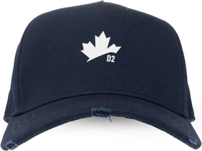 Dsquared2 Baseballpet Blauw Heren