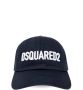 Dsquared2 Baseball Cap Fibbia met reliëflogo Blue Unisex - Thumbnail 1