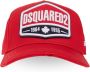 Dsquared2 Rode Logo Baseballpet Rood Heren - Thumbnail 1