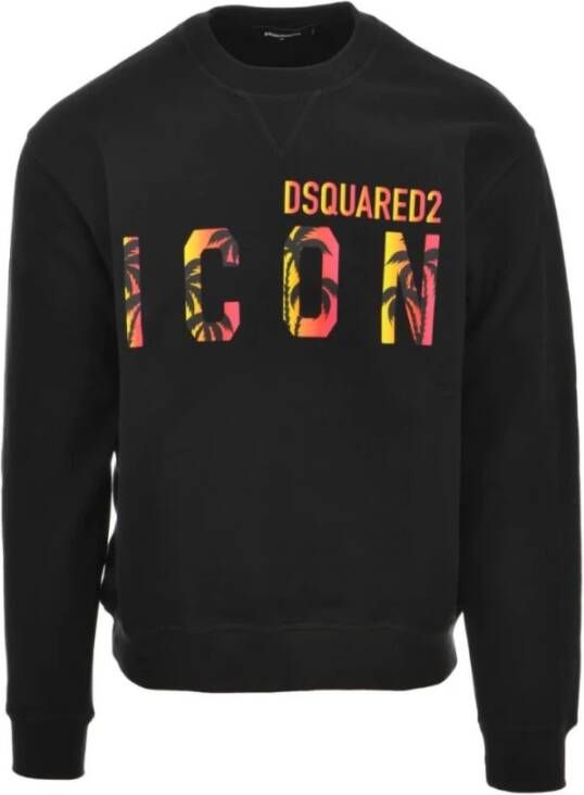 Dsquared2 Basic Sweatshirt Zwart Heren