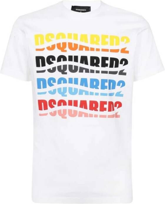 Dsquared2 Basis T-Shirt Wit Heren