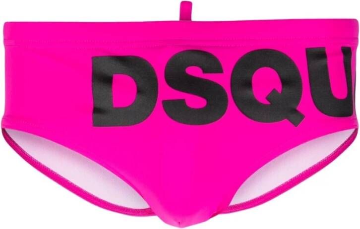 Dsquared2 Heren Swim Briefs Pink Heren