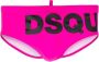 Dsquared2 Heren Swim Briefs Pink Heren - Thumbnail 1
