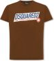 Dsquared2 Bruine T-shirts en Polos van Bruin Heren - Thumbnail 1