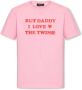 Dsquared2 Bedrukt T-shirt Roze Heren - Thumbnail 1
