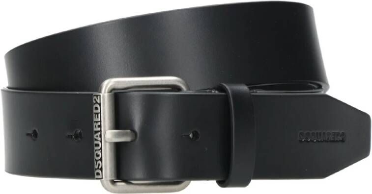 DSQUARED2 KIDS Riem met logogesp Zwart - Foto 2