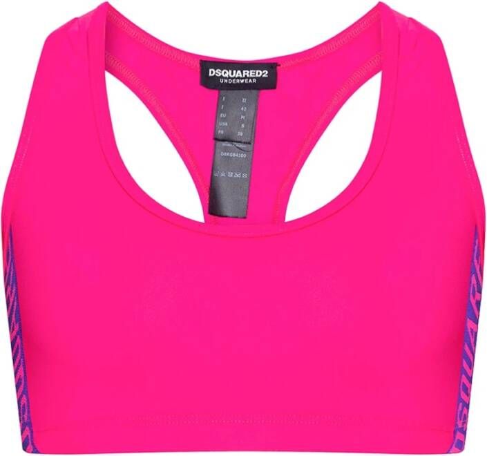 Dsquared2 Sleeveless Tops Pink Dames