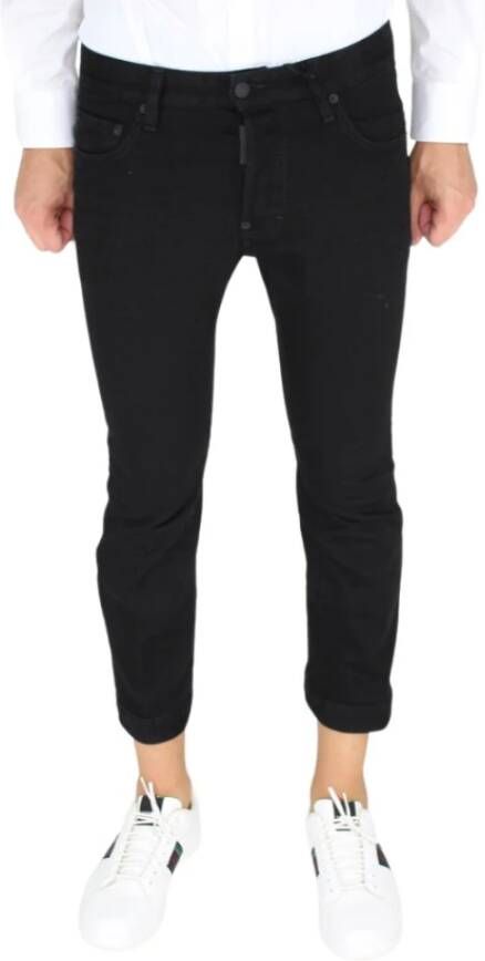 Dsquared2 Biker Sky Motorbroek Zwart Heren