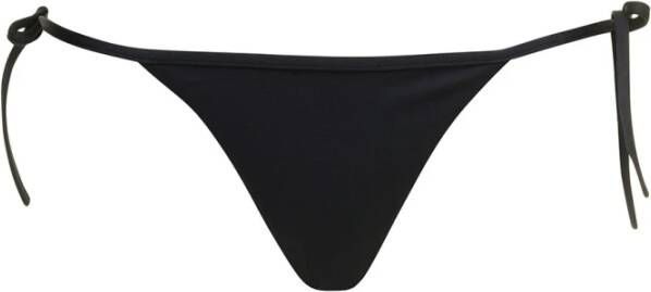 Dsquared2 Zwarte Sea Zwem Bikini Onderkant met Verstelbare Veters Black Dames