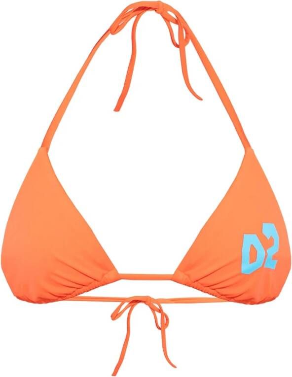 Dsquared2 Bikinitop Oranje Dames
